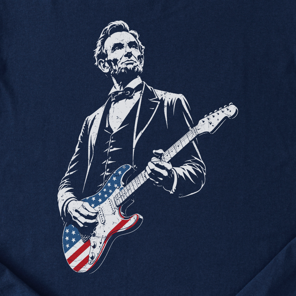 Stars Stripes And Solos Guitar T-Shirt