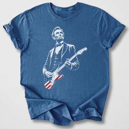 Stars Stripes And Solos Guitar T-Shirt