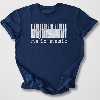 Make Music Piano T-Shirt