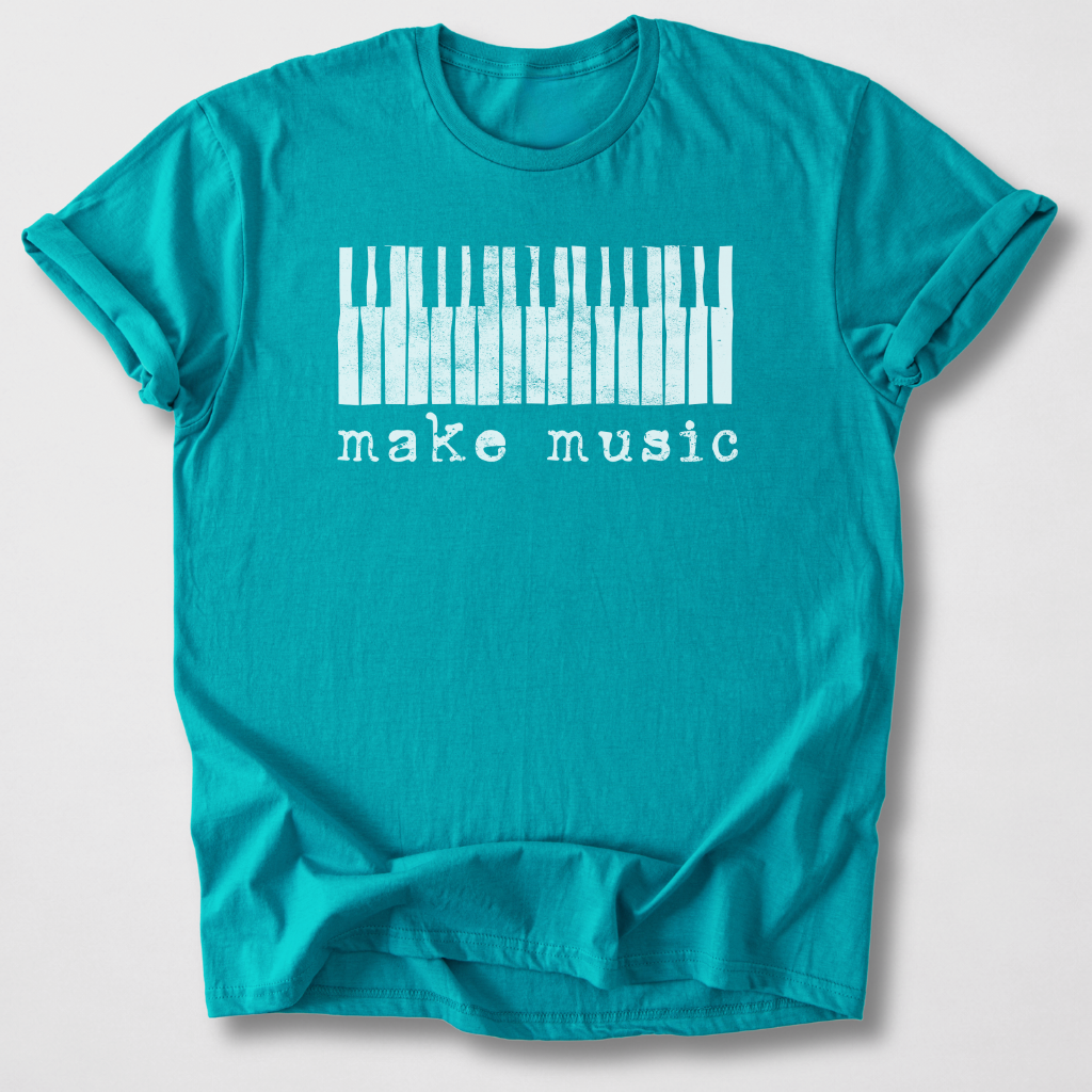 Make Music Piano T-Shirt