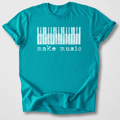 Make Music Piano T-Shirt