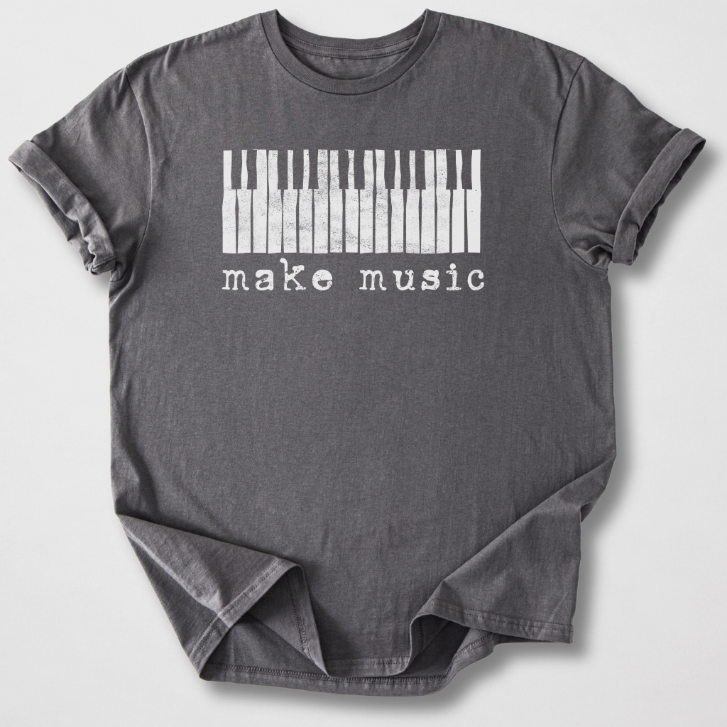 Make Music Piano T-Shirt