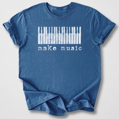 Make Music Piano T-Shirt