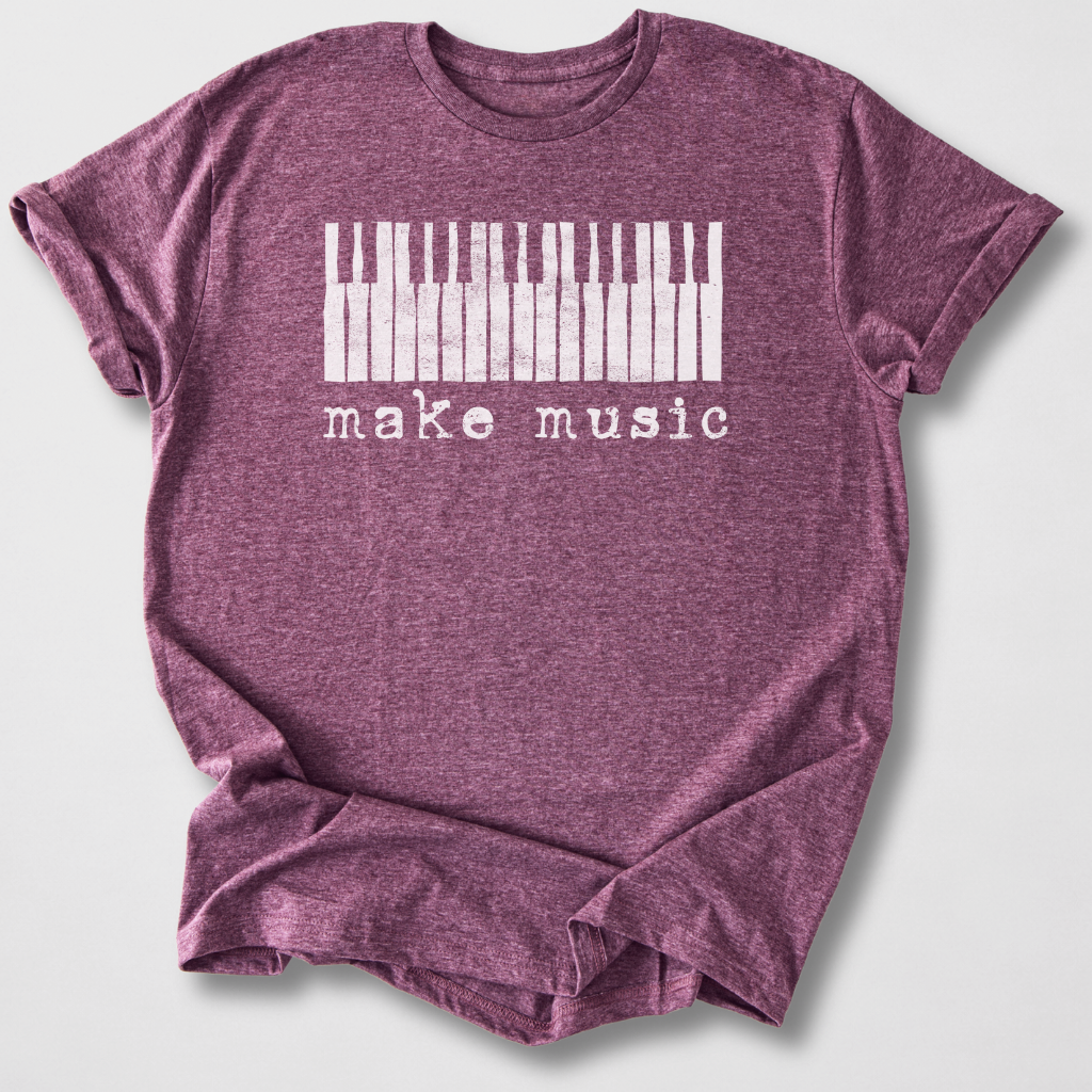 Make Music Piano T-Shirt