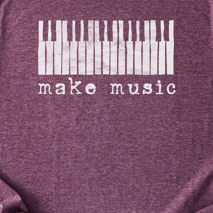 Make Music Piano T-Shirt