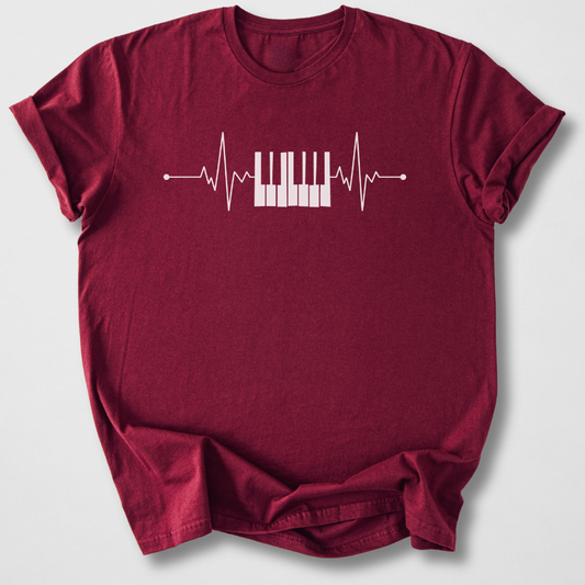 Piano Heartbeat T-Shirt