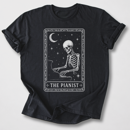 The Pianist Tarot Card T-Shirt
