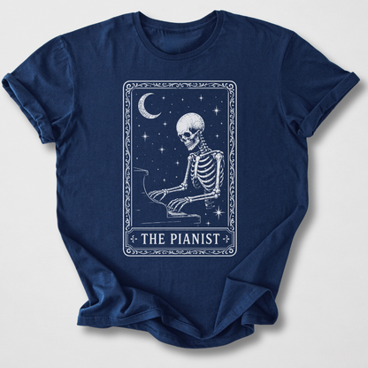 The Pianist Tarot Card T-Shirt