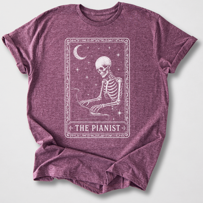 The Pianist Tarot Card T-Shirt