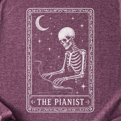 The Pianist Tarot Card T-Shirt