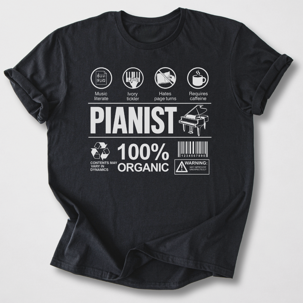 Pianist Label T-Shirt