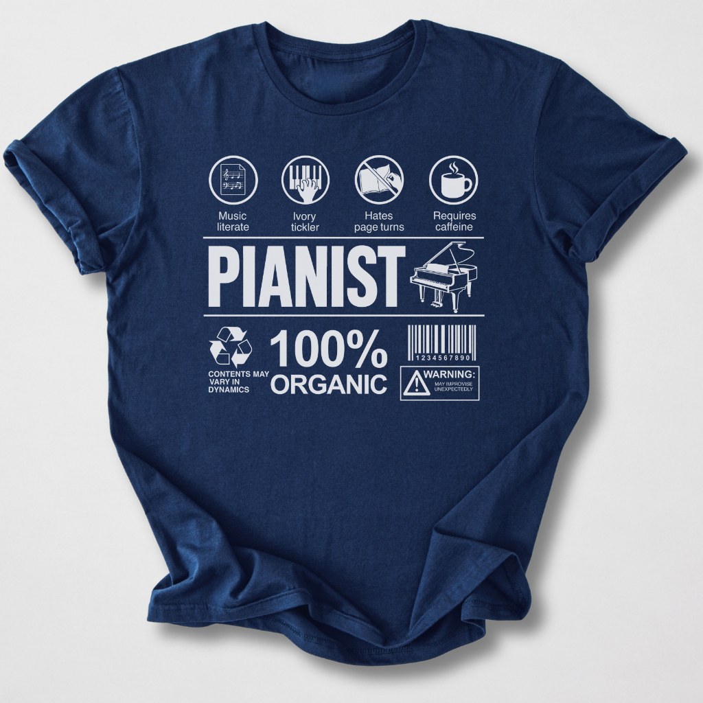 Pianist Label T-Shirt