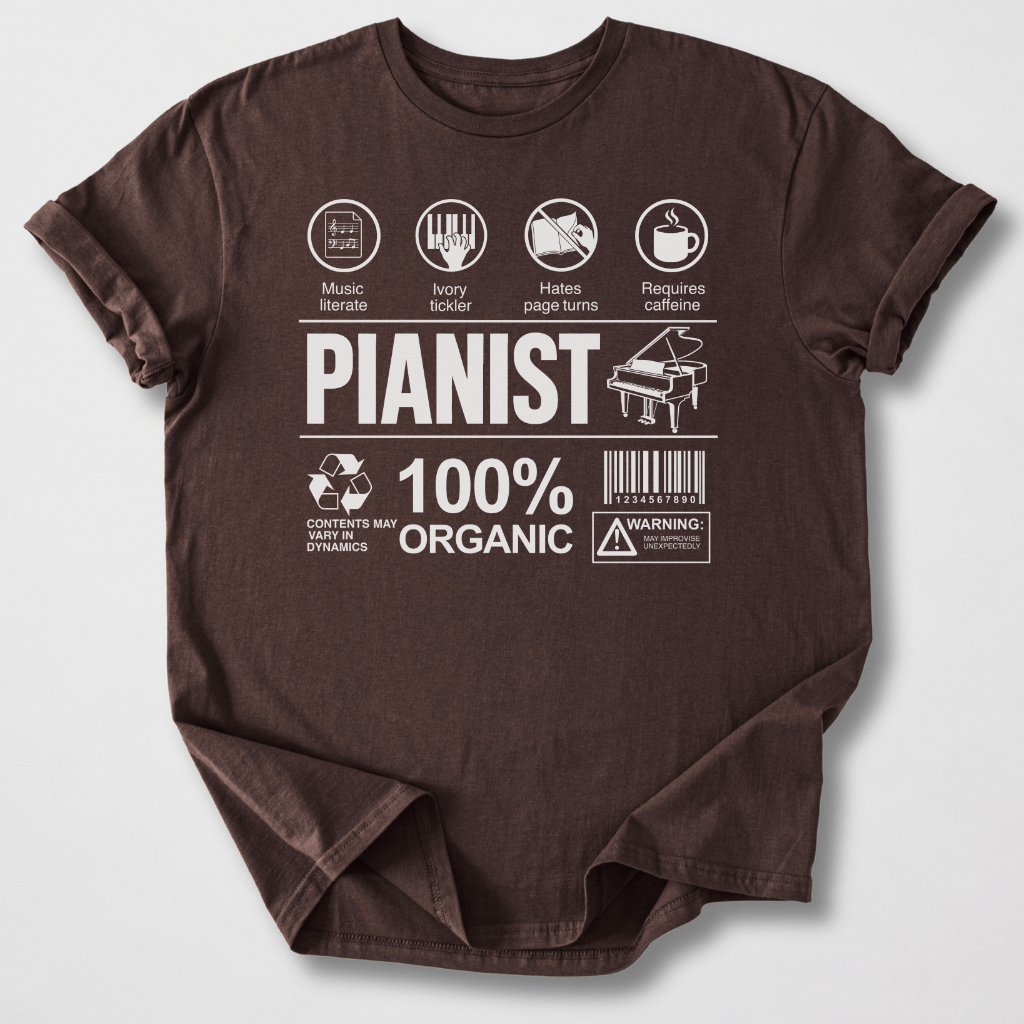 Pianist Label T-Shirt