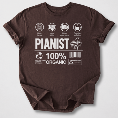 Pianist Label T-Shirt