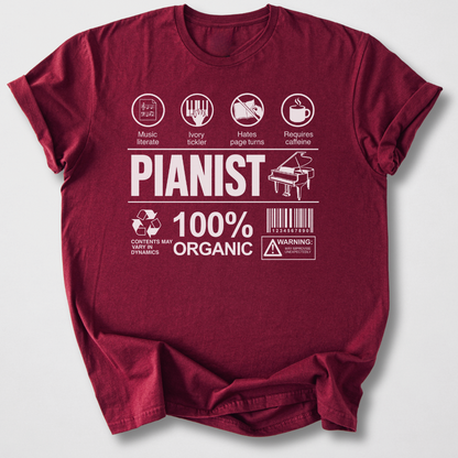 Pianist Label T-Shirt