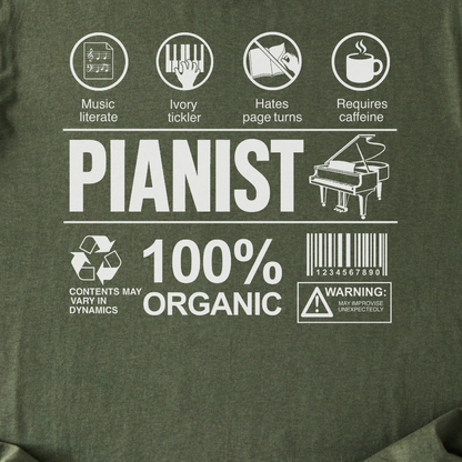 Pianist Label T-Shirt