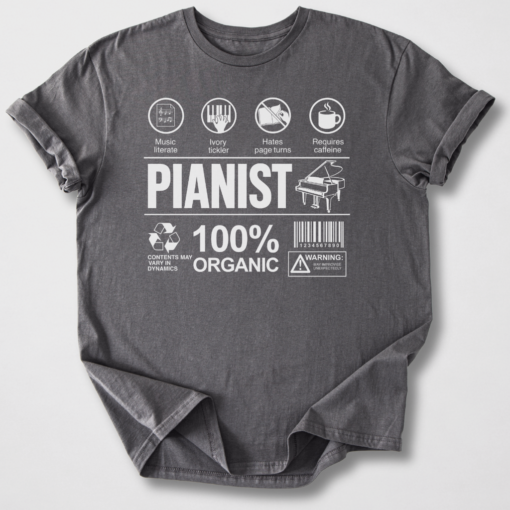 Pianist Label T-Shirt