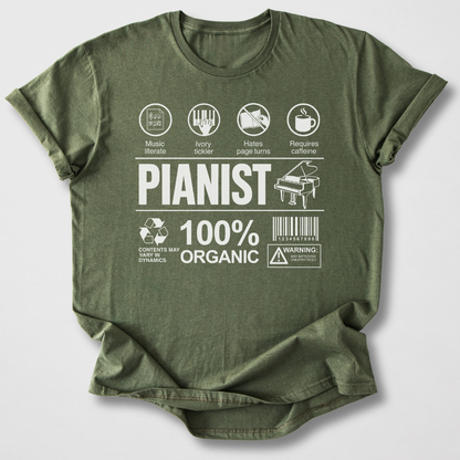 Pianist Label T-Shirt