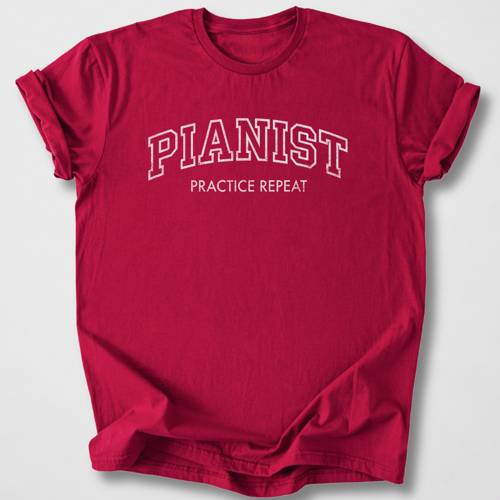 Pianist Practice Repeat T-Shirt