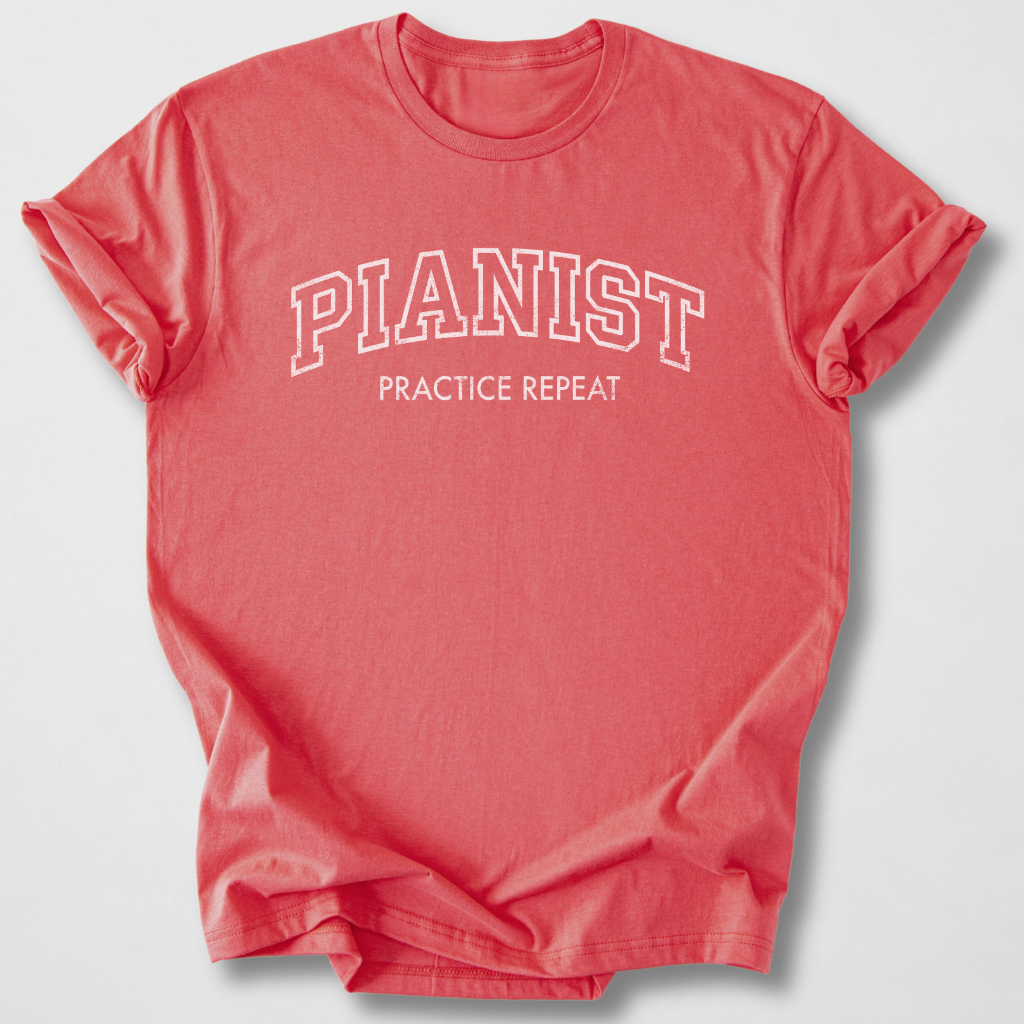 Pianist Practice Repeat T-Shirt