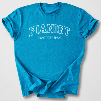 Pianist Practice Repeat T-Shirt
