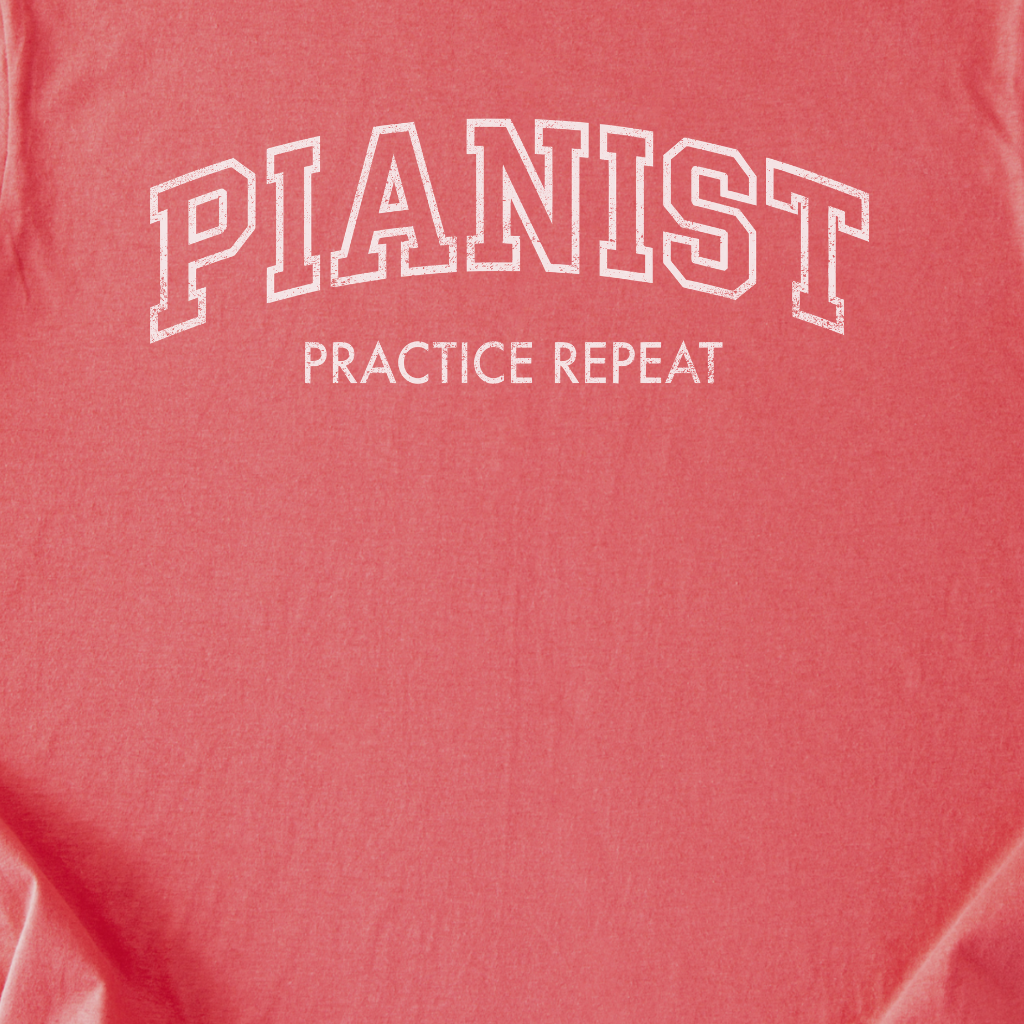 Pianist Practice Repeat T-Shirt