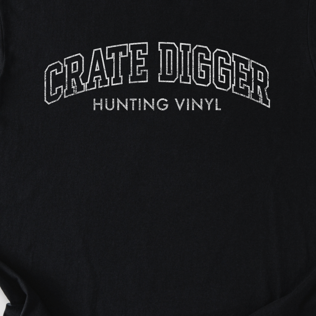 Crate Digger Hunting Vinyl T-Shirt