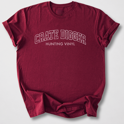 Crate Digger Hunting Vinyl T-Shirt