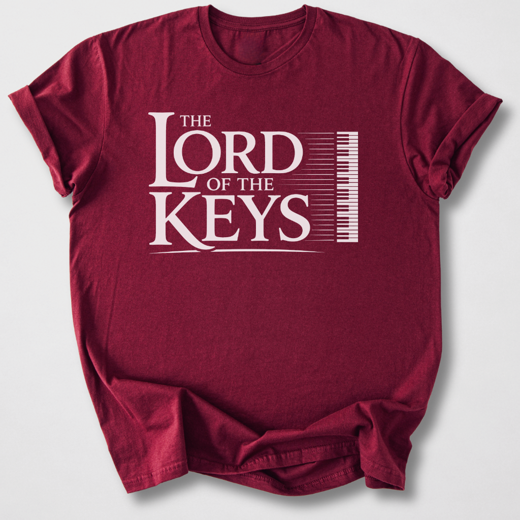 Lord Of The Keys Piano T-Shirt