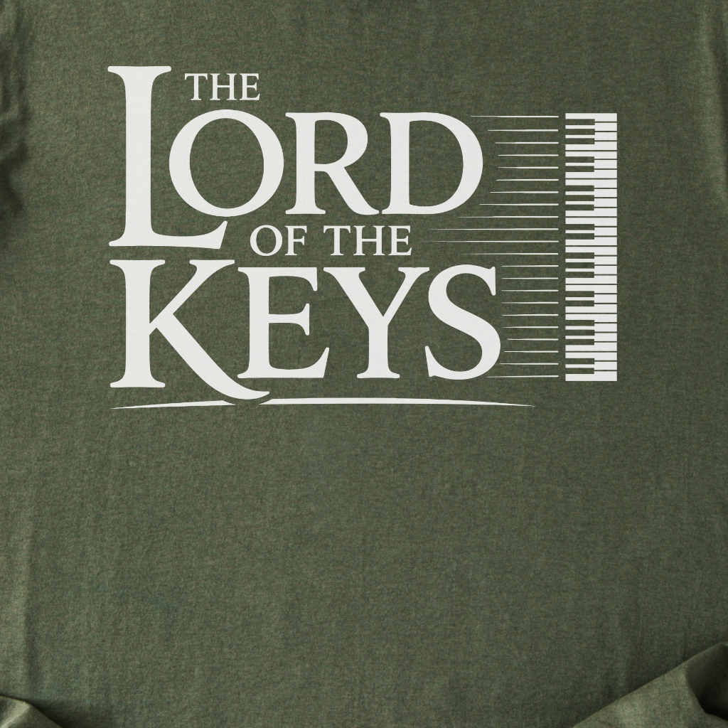 Lord Of The Keys Piano T-Shirt