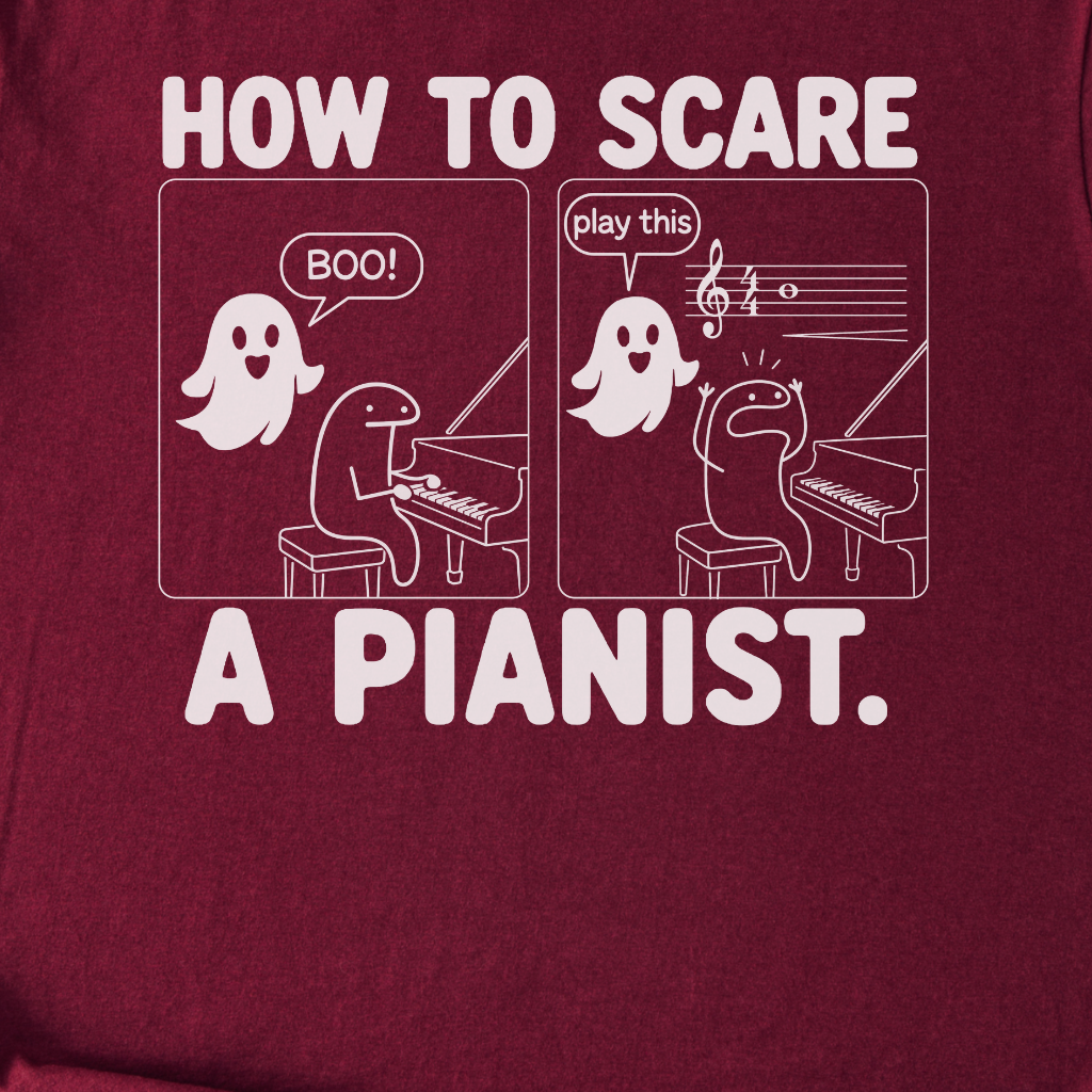 Scare A Pianist T-Shirt