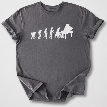 Piano Player Evolution T-Shirt