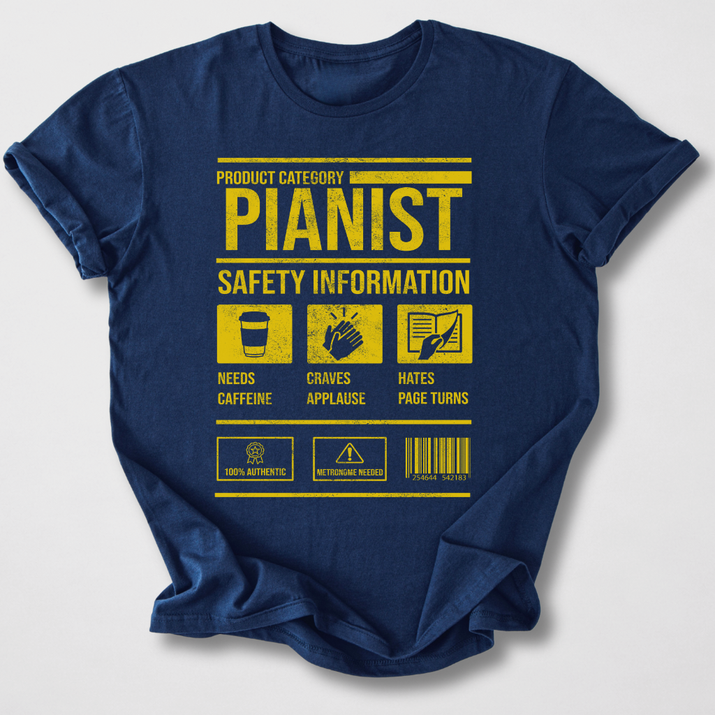 Pianist Safety T-Shirt