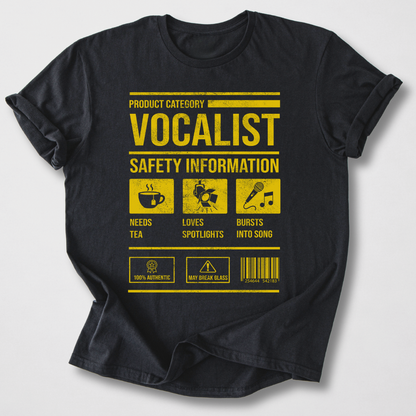 Vocalist Safety T-Shirt