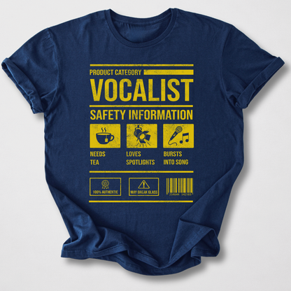 Vocalist Safety T-Shirt
