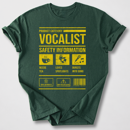 Vocalist Safety T-Shirt