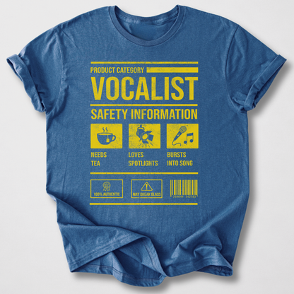 Vocalist Safety T-Shirt