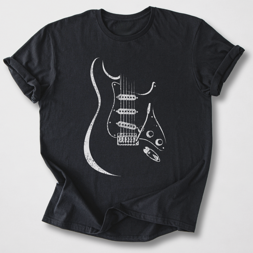 Six String Icon Guitar T-Shirt