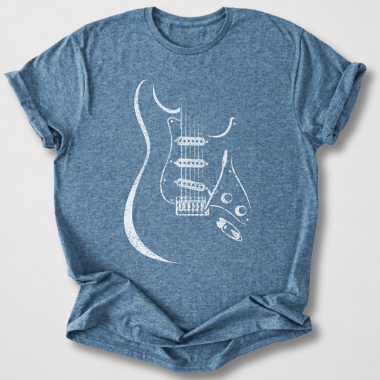 Six String Icon Guitar T-Shirt
