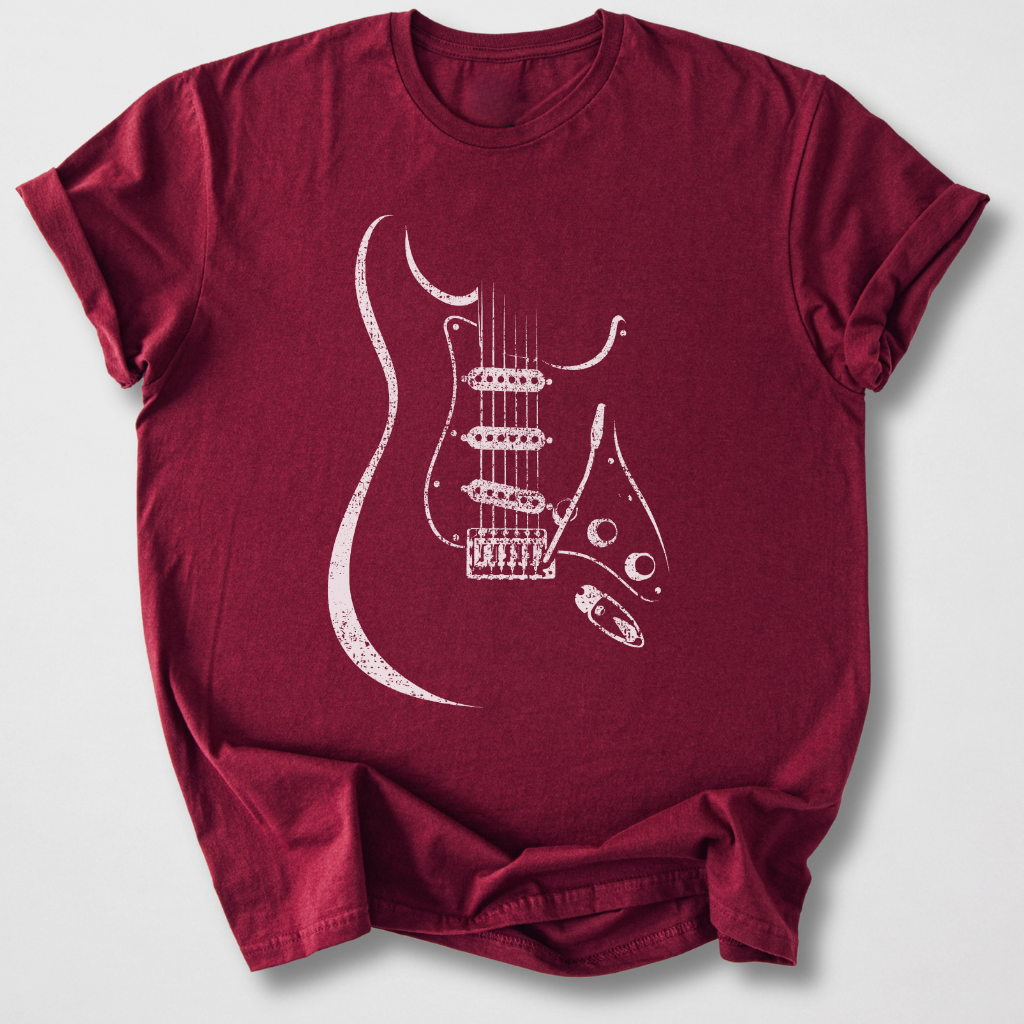 Six String Icon Guitar T-Shirt