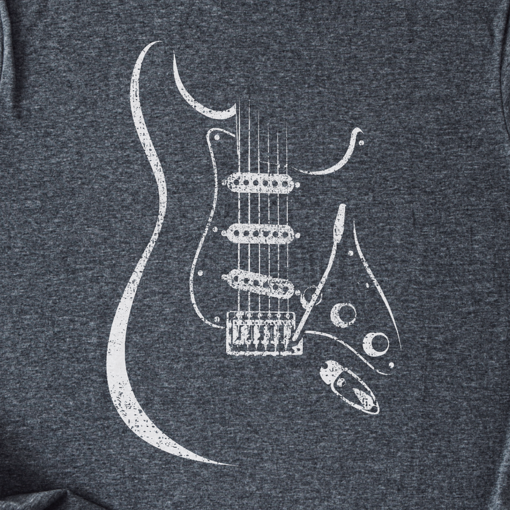 Six String Icon Guitar T-Shirt
