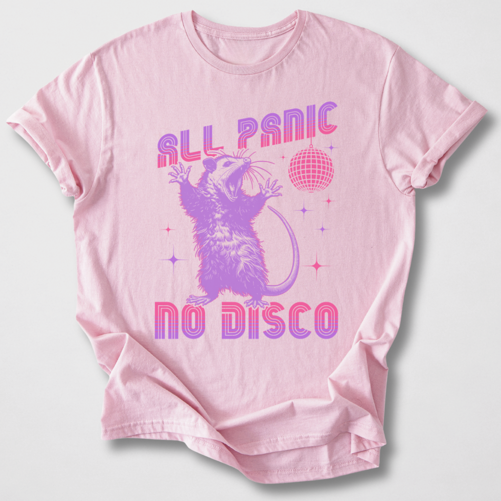 All Panic No Disco T-Shirt