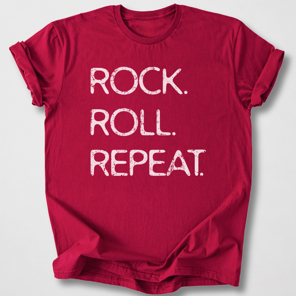 Rock. Roll. Repeat. T-Shirt