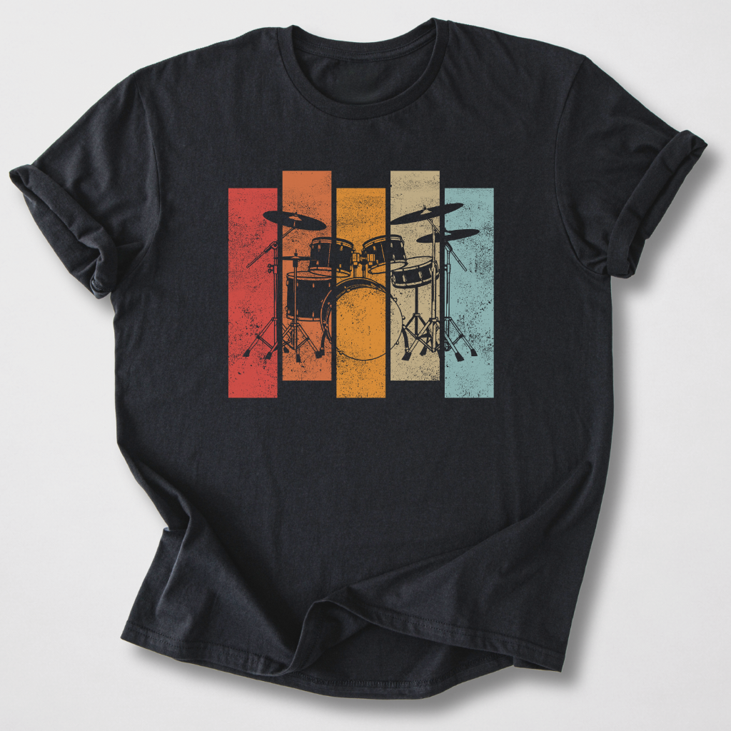 Retro Drums T-Shirt