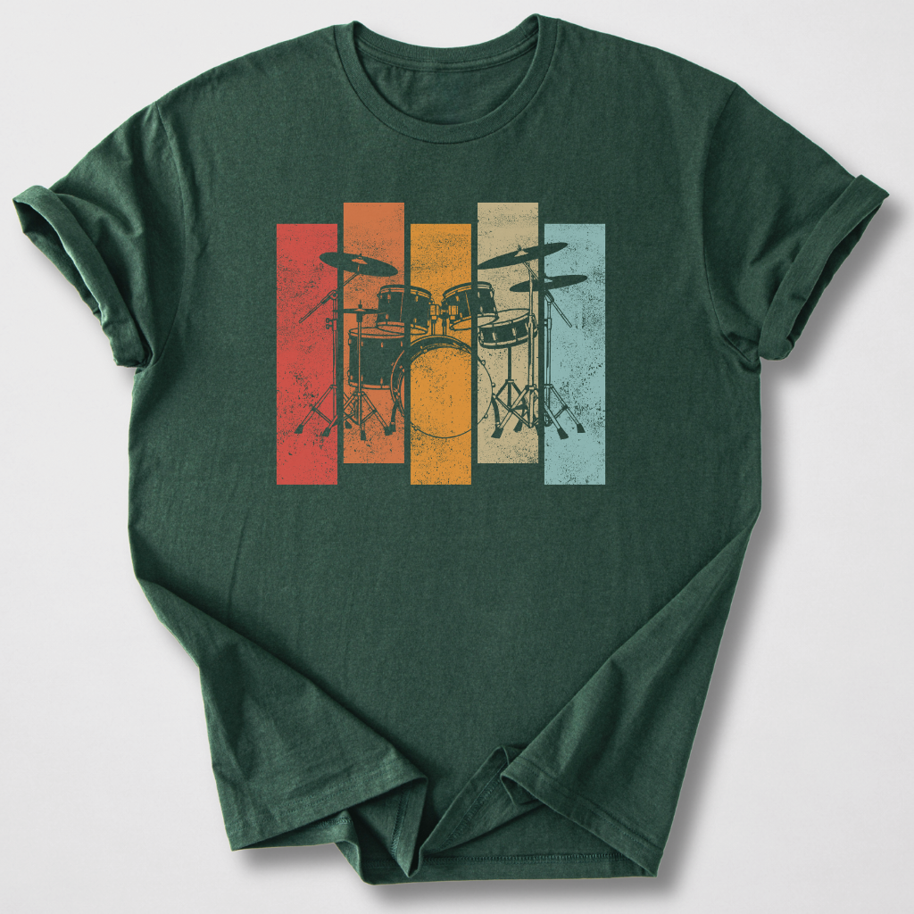 Retro Drums T-Shirt