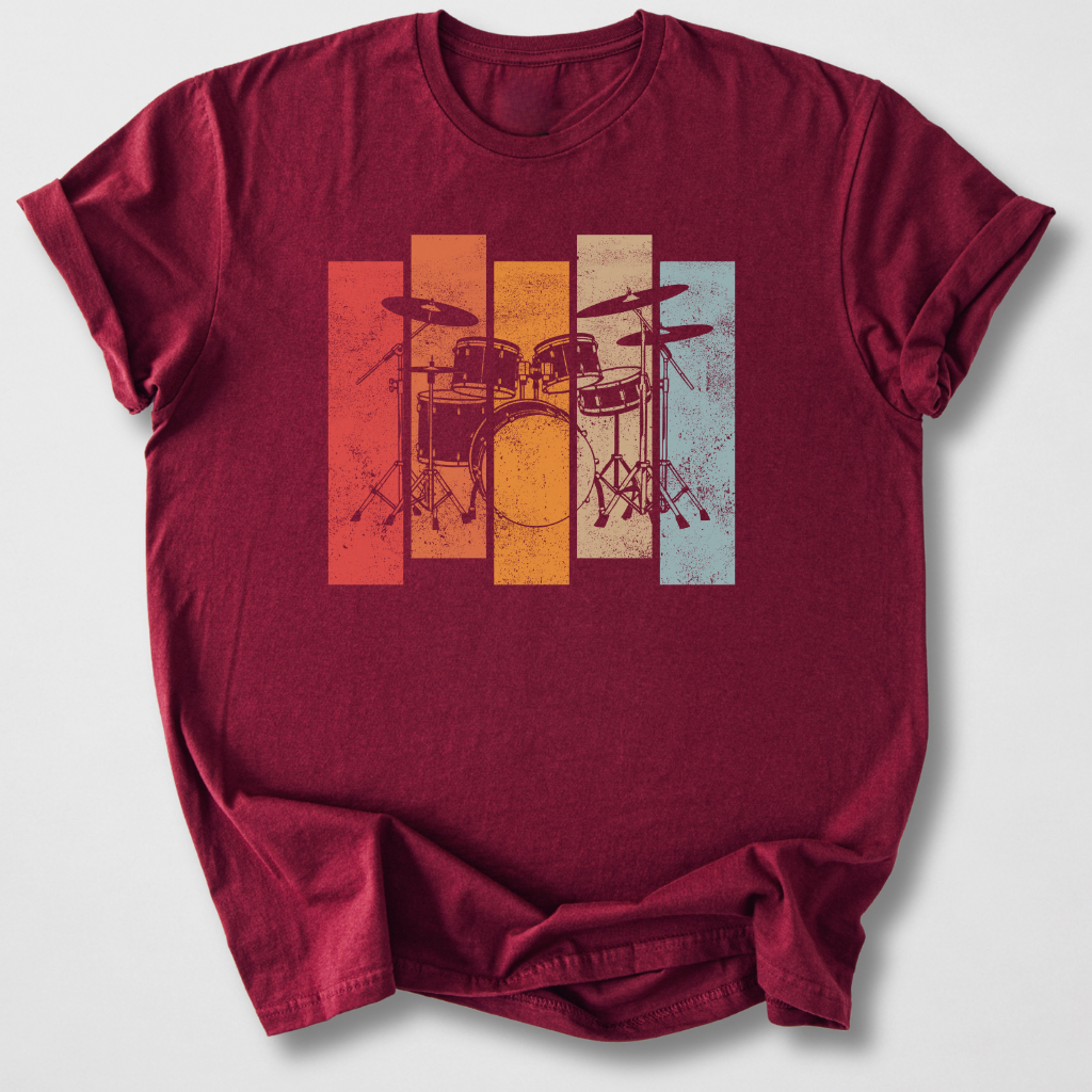 Retro Drums T-Shirt