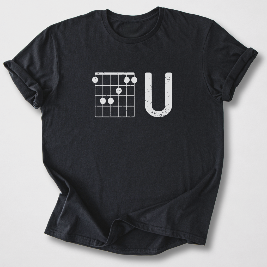F Chord U Guitar T-Shirt