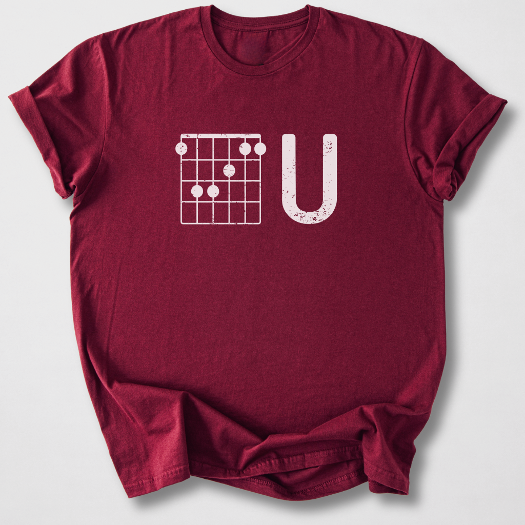 F Chord U Guitar T-Shirt