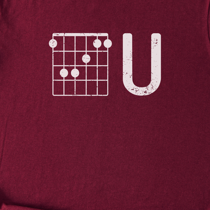 F Chord U Guitar T-Shirt