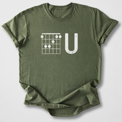 F Chord U Guitar T-Shirt